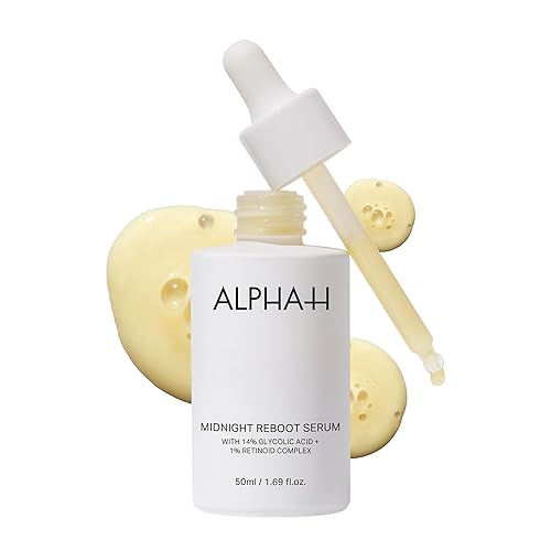 Alpha-H Midnight Reboot Night Serum With Glycolic Acid And Retinoid