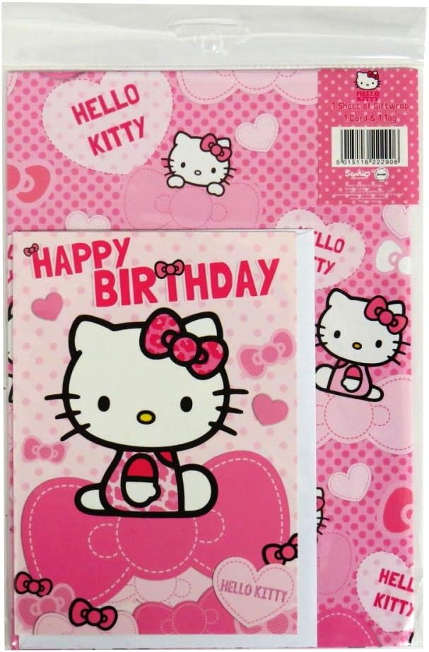 Hello Kitty 222906 Standard Birthday Pack
