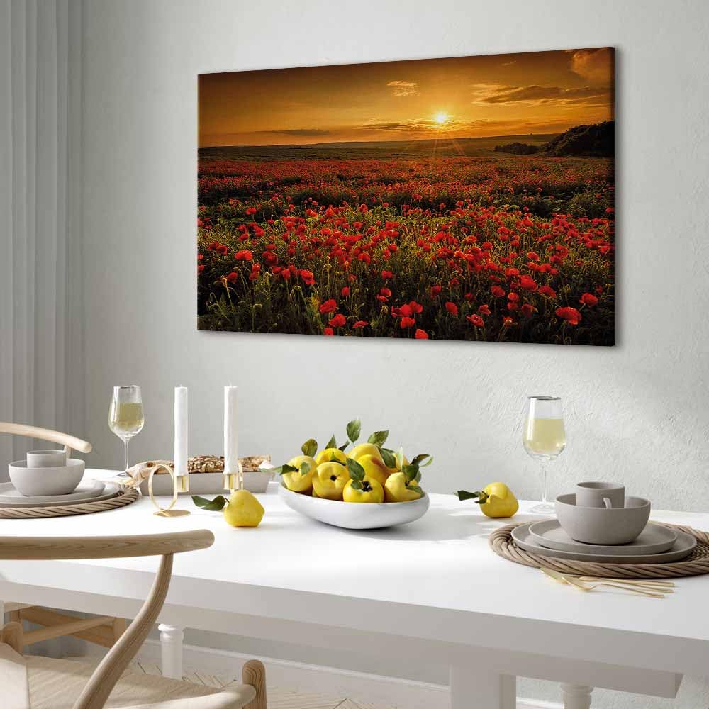murando - Tableau Acrylique Décoration Murale Chambre, Nature, 90x60 cm | Effet Texturé ou Coup de Pinceau, Tableaux Faits à la Main, Posters et Arts Décoratifs, Paysage, Fabrication EU