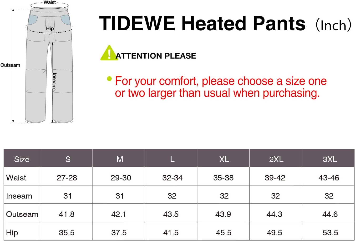 TIDEWE Hunting Pants Heated (Realtree Edge Camo, S) & Heated Gloves (Camo, Size M) : Clothing, Shoes & Jewelry