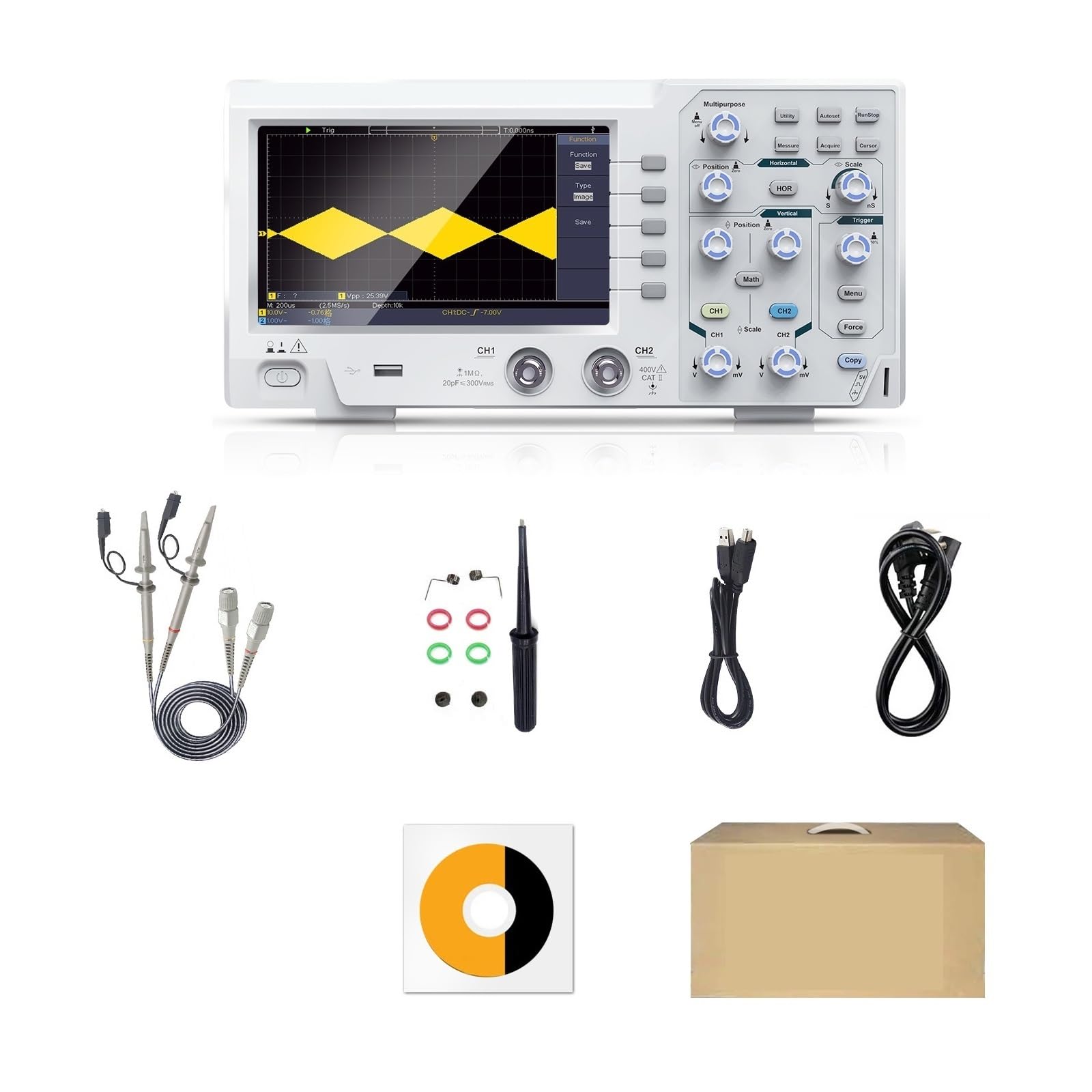 hobbyant HANMAKET DOS1102 110MHz オシロスコープ Amazon.co.jp