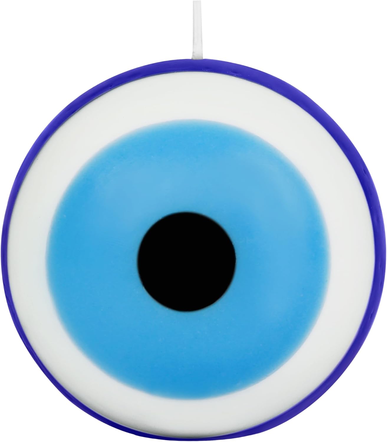 by Parkash Candles Blue Evil Eye Candle Gift Nazar Home Decor Handmade Candles Desk Sculpture Decoration for House || Bedroom || Living Room || Set of 2 (Evil EYE BALL - BLUE)