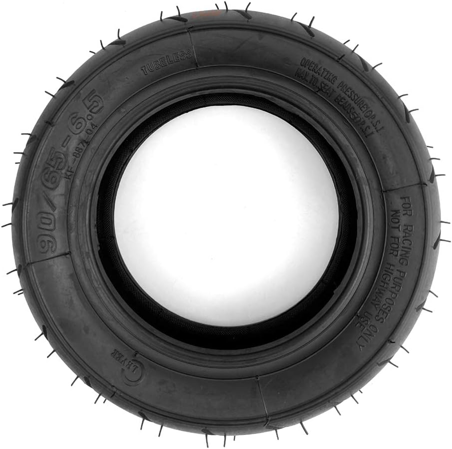 90/65-6.5 Tubeless Tire For Small Scooter 11 Inch High-speed Pneumatic Tyre For Mini Motorcycle Without Tube