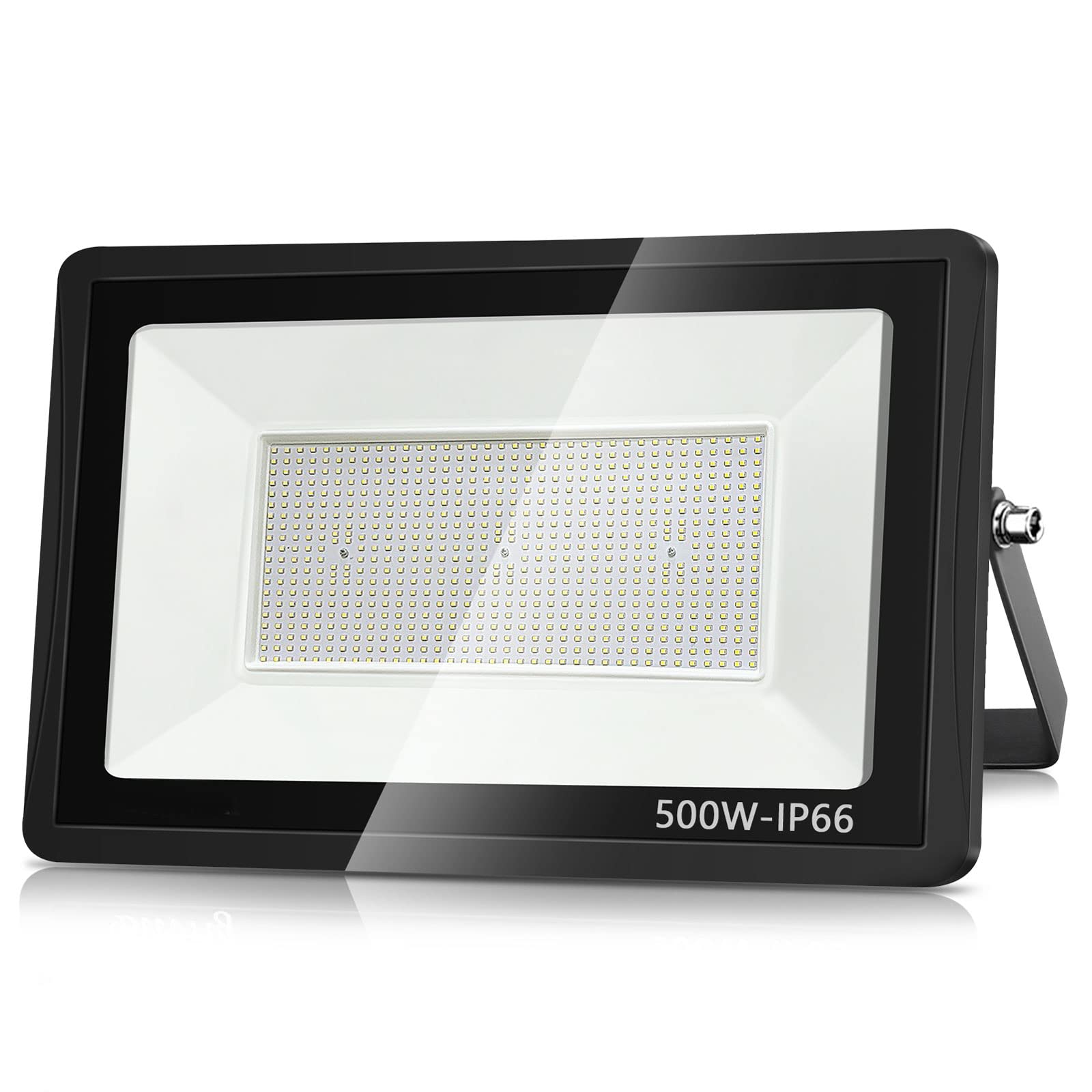 treoir Focos LED Exterior 500W,Proyector LED 50000LM Foco LED,IP66 Impermeable 3500k Foco Proyector Led para Jardín,Garaje,Patio,Almacén,Estacionamiento(500W,Luz calida-1pcs)