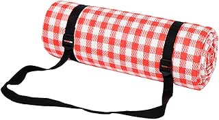 BESPORTBLE Tapete De Piquenique Xadrez Vermelho E Branco Cobertor Para Exterior Tapetes De Piquenique Dobráveis Para Exterior Cobertores De Piquenique Cesta De Piquenique Cobertor De Praia