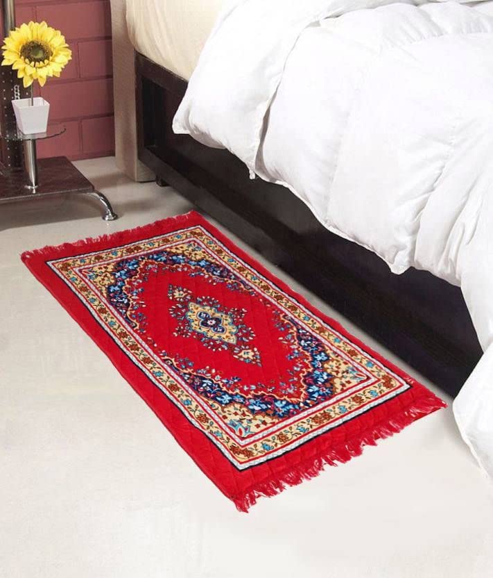 AAZEEM Mat Users for Prayer Mat/Aasan/Pooja Mat/Meditation Mat/Multipurpose Rug Mat 4Ft X 2 Ft-image-43