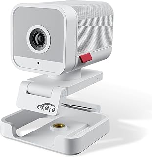 aicoco 1080p Webcam, Streaming Web Camera with Dual Microphone, AI Tracking & FHD Web Cam w/ 90° View, Plug and Play USB Computer Camera for Zoom/Skype/YouTube, PC/Laptop/Desktop, Calls/Conference