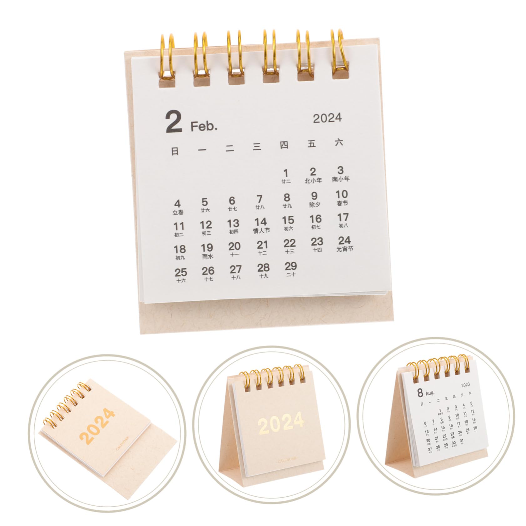 Calendario Da Scrivania 2026 Ricaricabile - Rilegatura A Pettine, Mensile/Giornaliero - 13x6.2x11.2 Cm