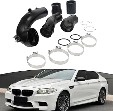 1 Charge Pipe Boost Pipe Cooling Kit for BMW F10 F12 F13 535i 640i N55 3.0L Turbo Intercooler Upgrade Plastic Racing Track Use