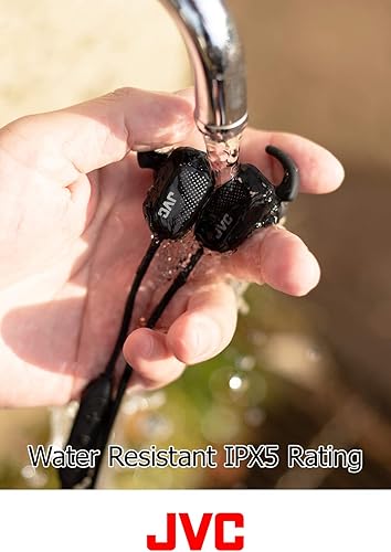 Miniatura 4 de JVC AE - Auriculares inalámbricos, conectividad Bluetooth, ajuste de movimiento de pivote, resistente al agua IPX5, entrenador de forma de