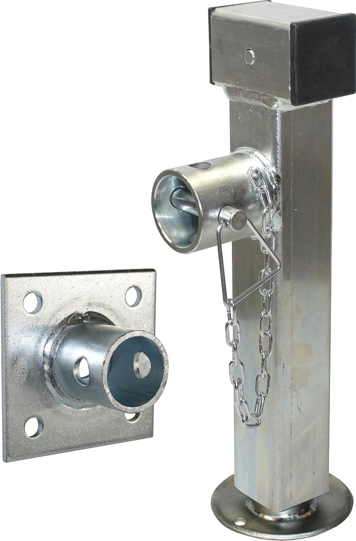 Stützfuß Ausdrehstützen Schwenkstützen Heckstützen + Flansch 1300kg 1,3t