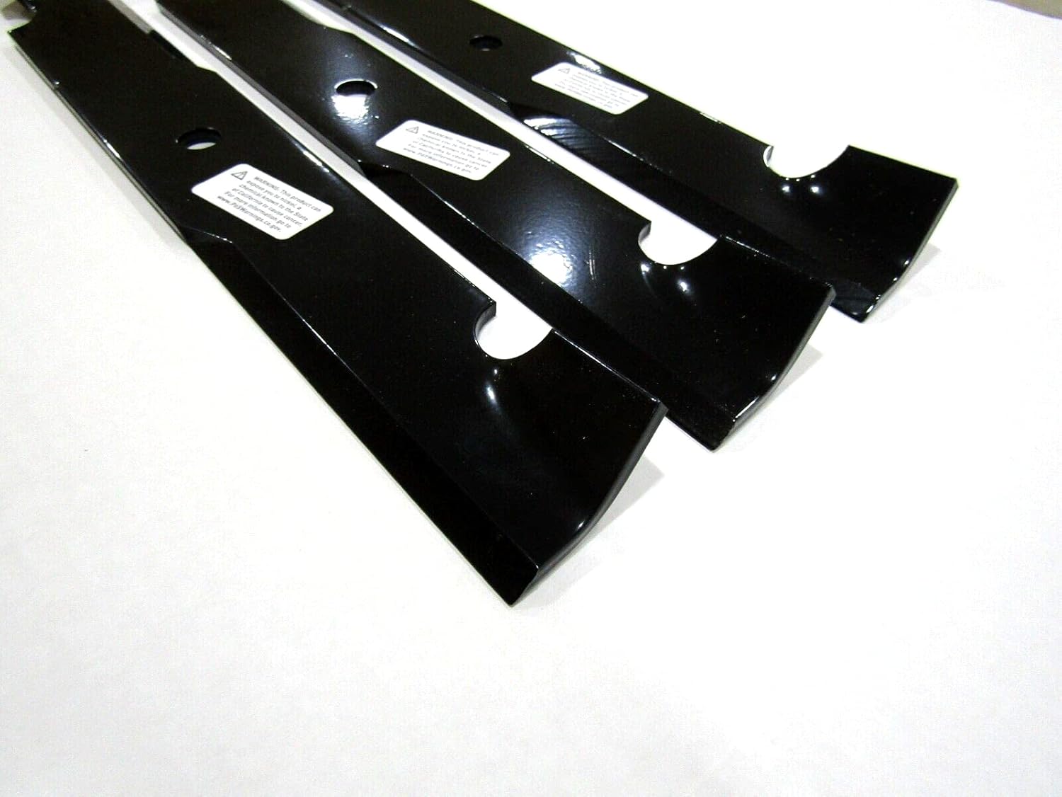 Pro Parts Place, PPP 3 OEM Bad BOY Blades for 54" Decks Bad Boy 038-0001-00 038-0002-00 NOT AFTERMARKET Blades. Fits The 54" Avenger ZT Maverick Outlaw & Revolt