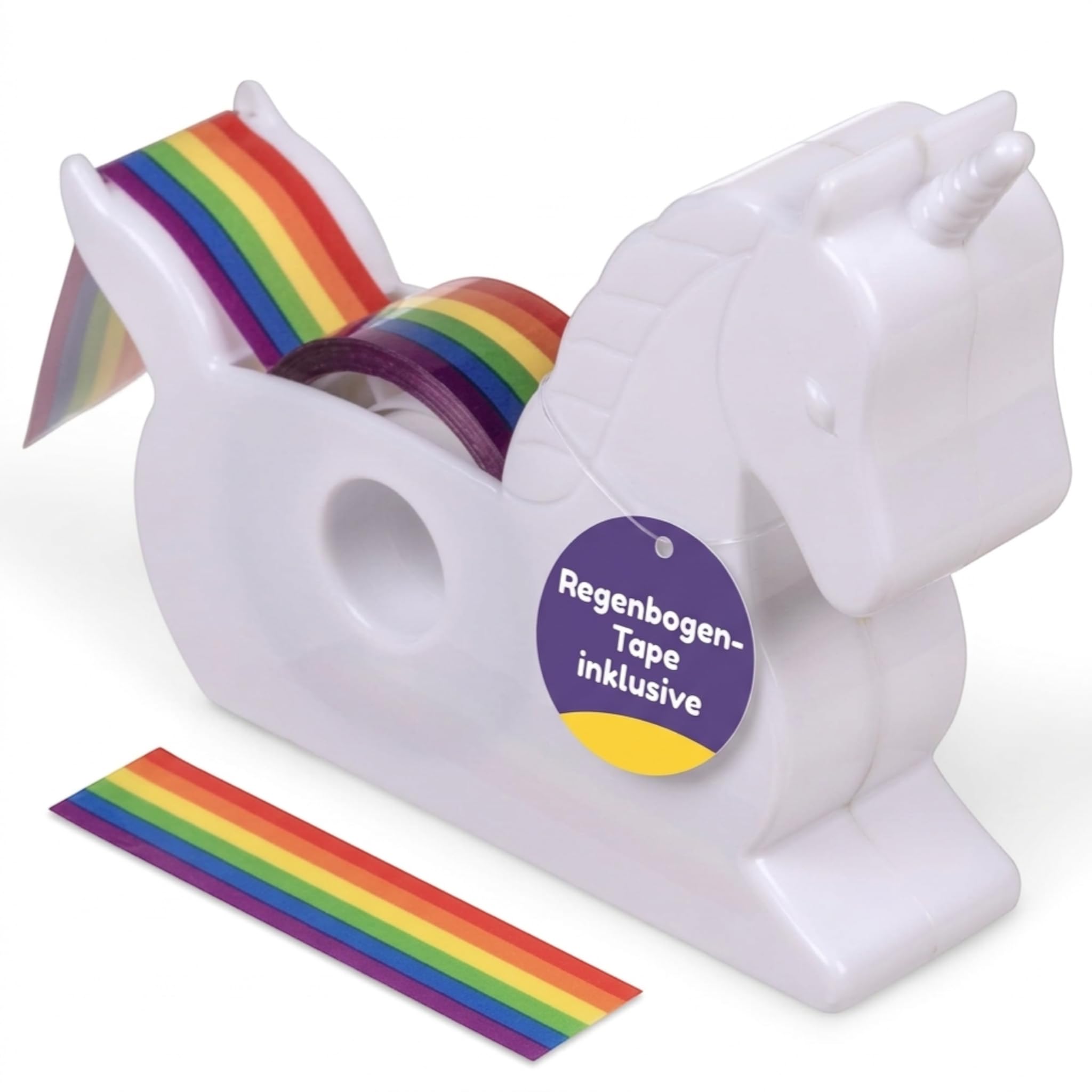 Nastro Adesivo Colorato Arcobaleno 6 Rotoli, 15m X 2 Pollici, Strappabile A Mano, Impermeabile E Senza Residui - Ideale Per Decorazioni E Fai Da Te