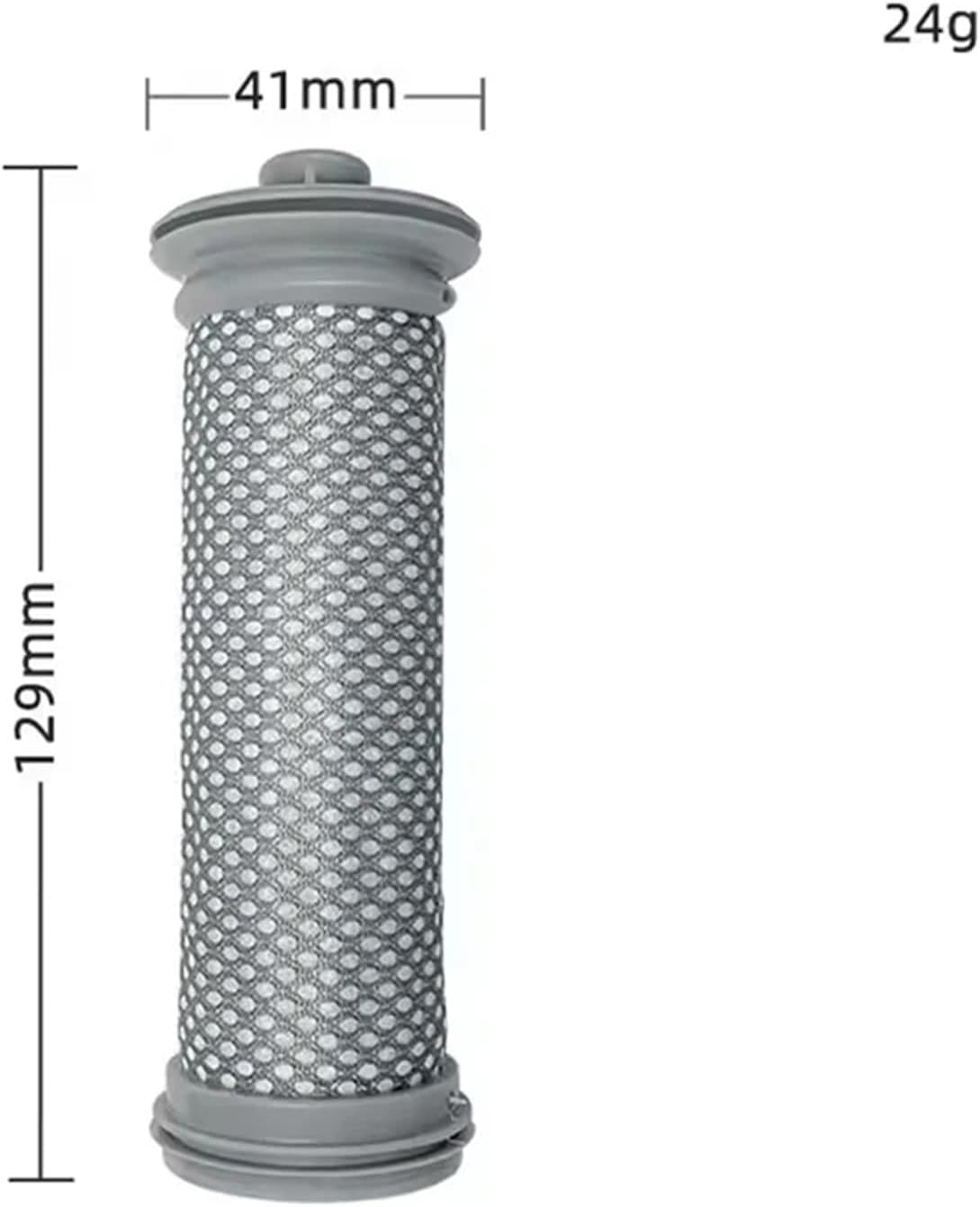 Cordless Vacuum Roller Brush Pre Hepa Filter(Dark Khaki)