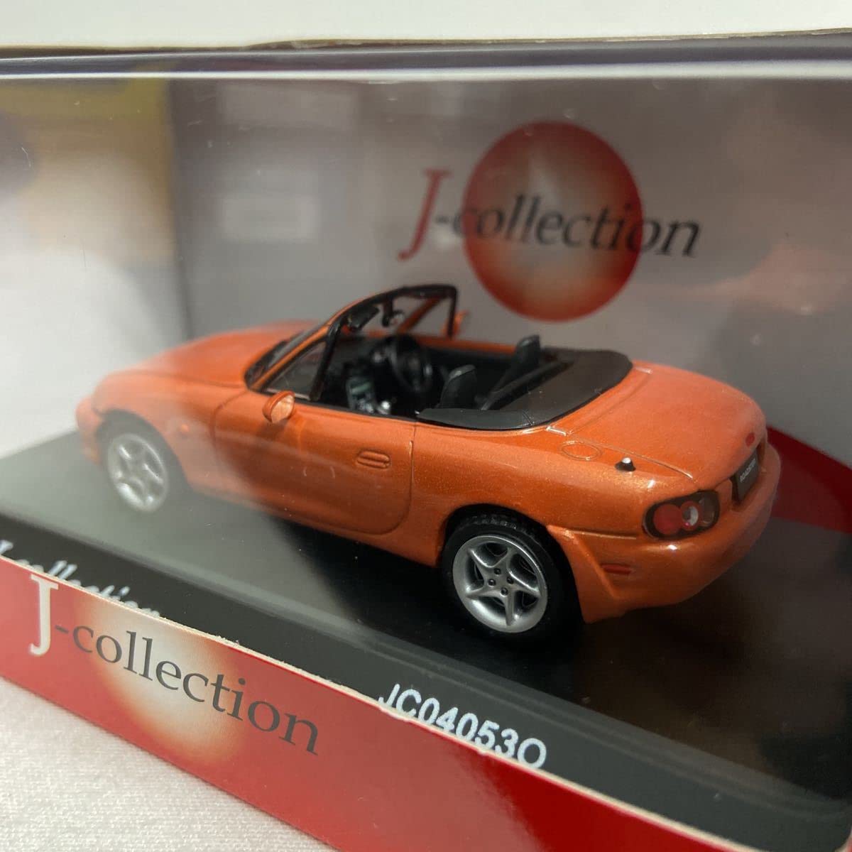 【美品】マツダ ロードスター Mazda Roadster 1/43 モデルカー Amazon | 京商 1/43 MAZDA ROADSTER Orange Jコレクション マツダ