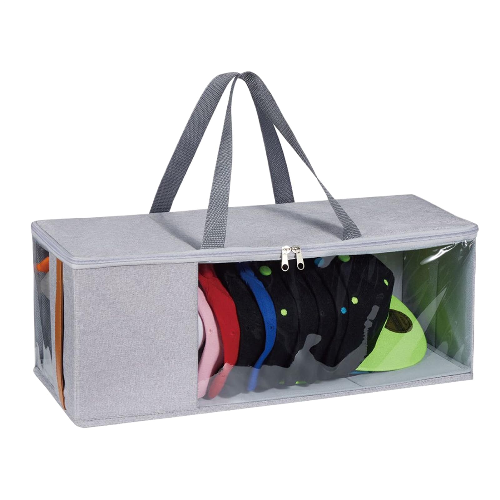 Boîte de rangement pour casquettes de baseball et organiseur de voyage compact pour appartement