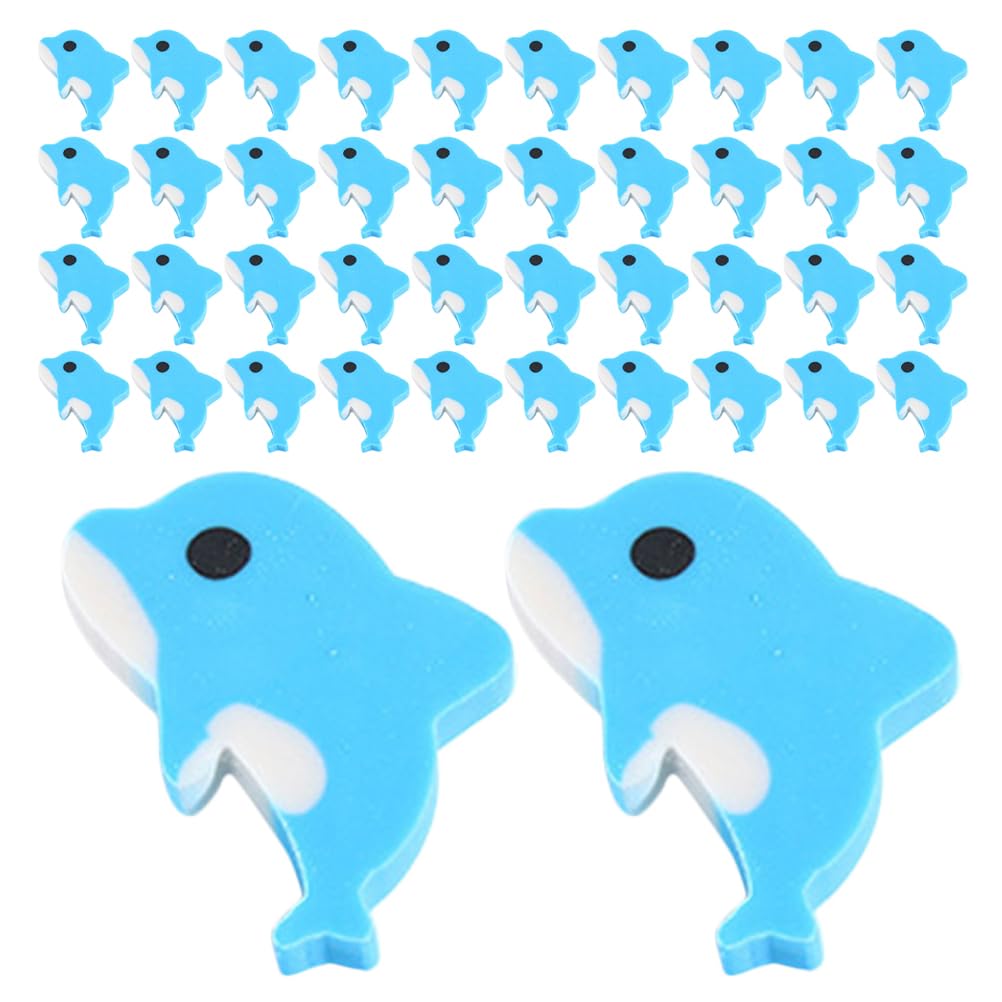 Gomme a Forma di Delfino Kawaii 150 Pezzi Tpr per Scuola