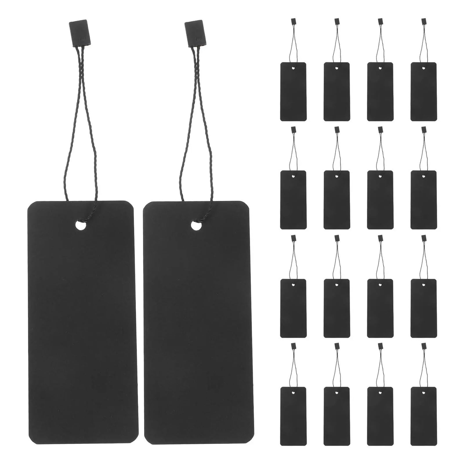 Preisschilder mit Schnur, 200 Stück, Preisschilder, Kleideretiketten, Papier mit Schnur, Kleidung, Schuhe, Taschen, Einzelhandel, Preisschilder für Display-Preis