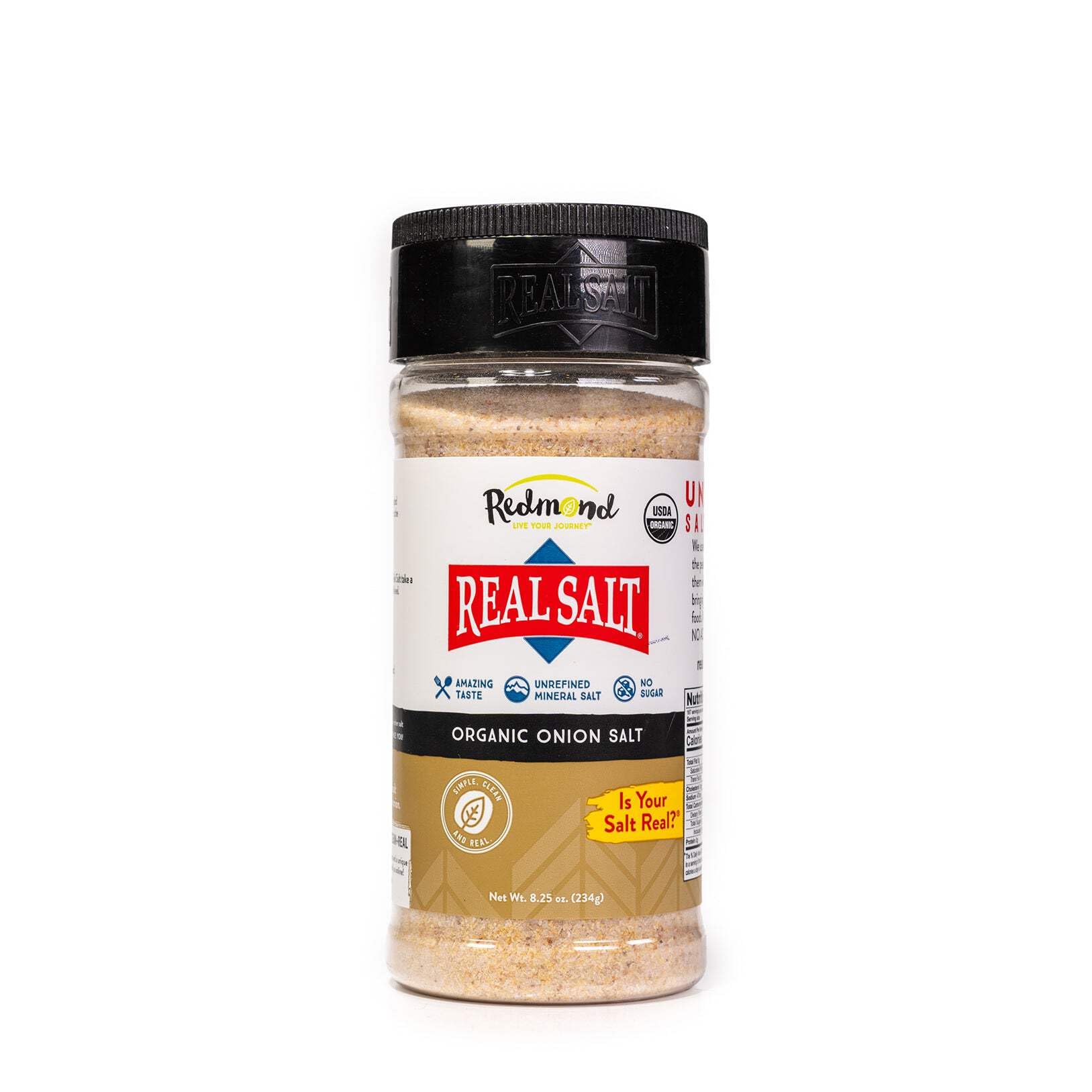 Real Salt Salt, Onion, 8.25-Ounce