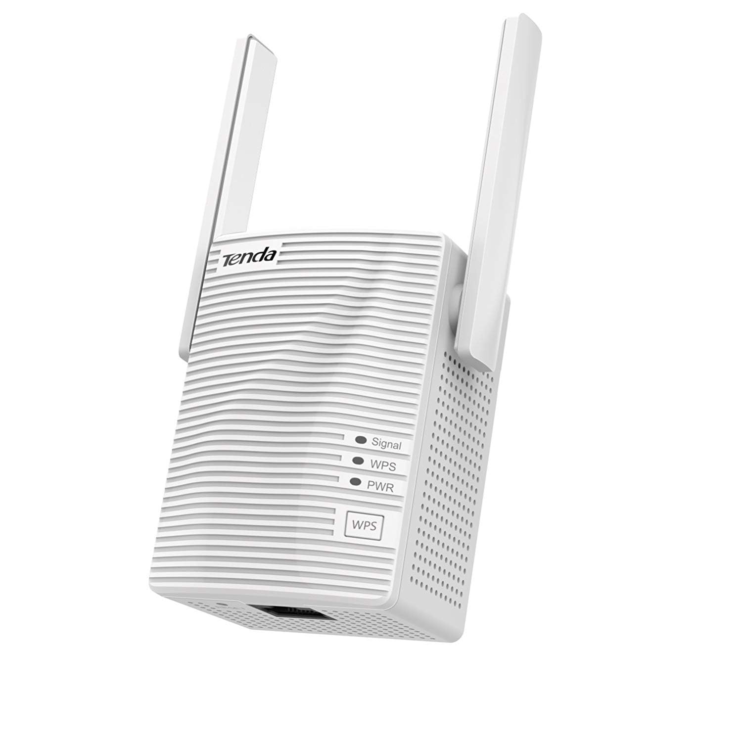 Tenda A15 AC750 Ripetitore WiFi universale Dual Band, Extender a banda larga/Wi-Fi, Booster Wi-Fi/Hotspot con 1 porta Ethernet, Plug and Play, modalità punto di accesso integrato, spina UK