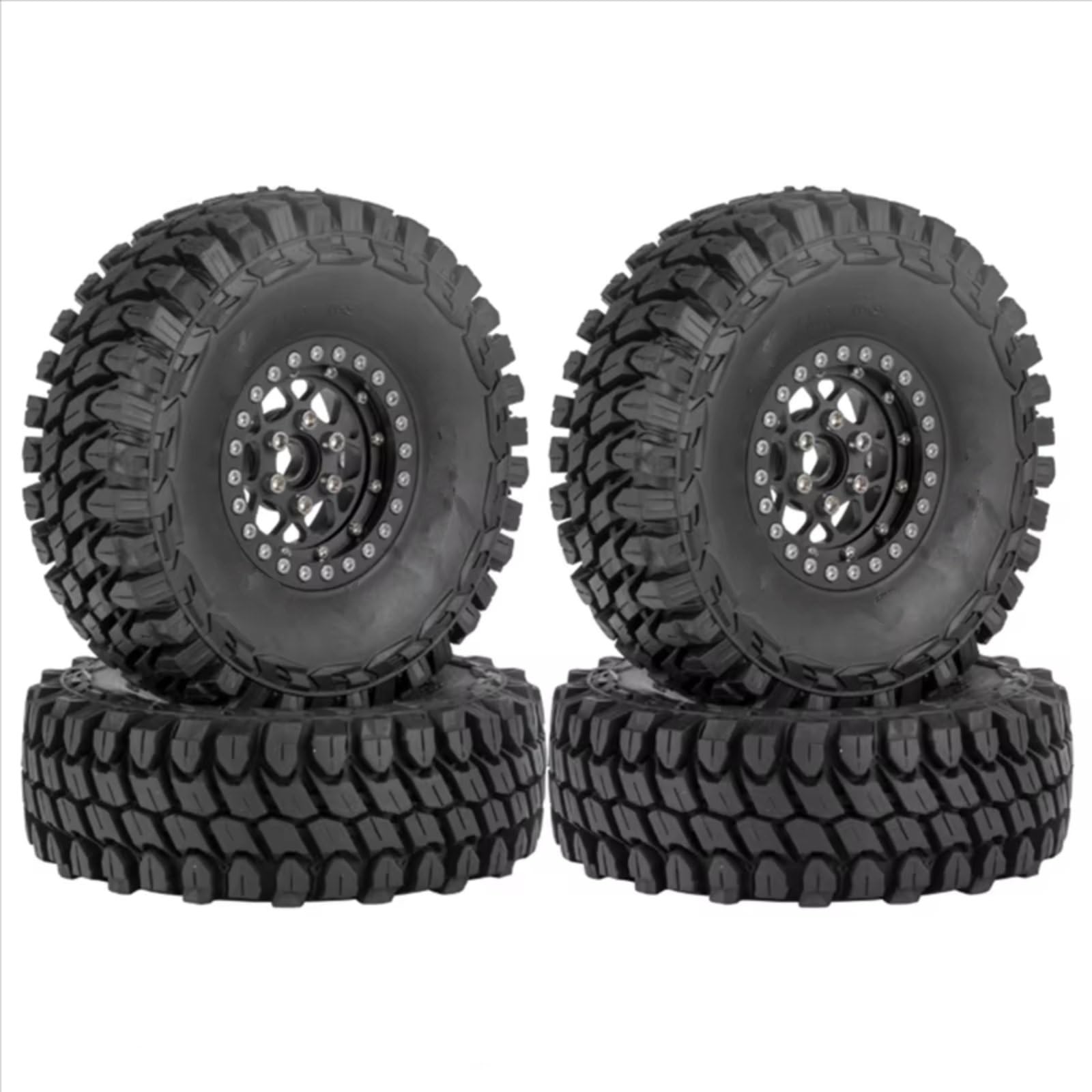 Compatibile Con Traxxas Per TRX4 D90 Per Axial Per SCX10 Per Redcat 1/10 Ricambi Per Auto RC Crawler 4 Pneumatici In Gomma Da 110 Mm 1.9 Pneumatici
