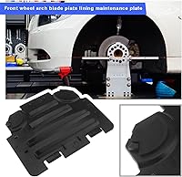 Vista 4 de eMagTech 2 piezas de placa de cubierta de arco de rueda delantera izquierda y derecha 51717143849 51717143850, compatible con BMW E82 E88 E90 E91