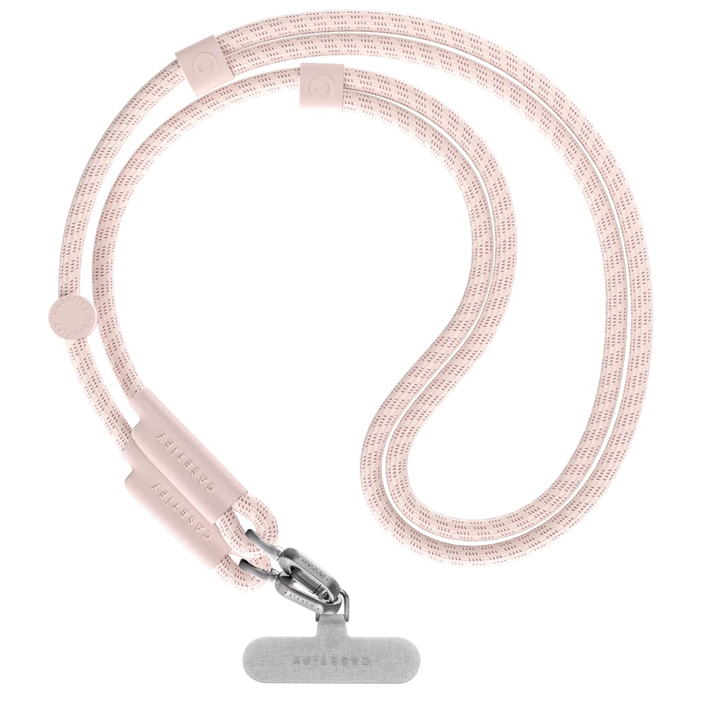 CASETiFY 8mm Double End Cross-body Strap - Blush Pink