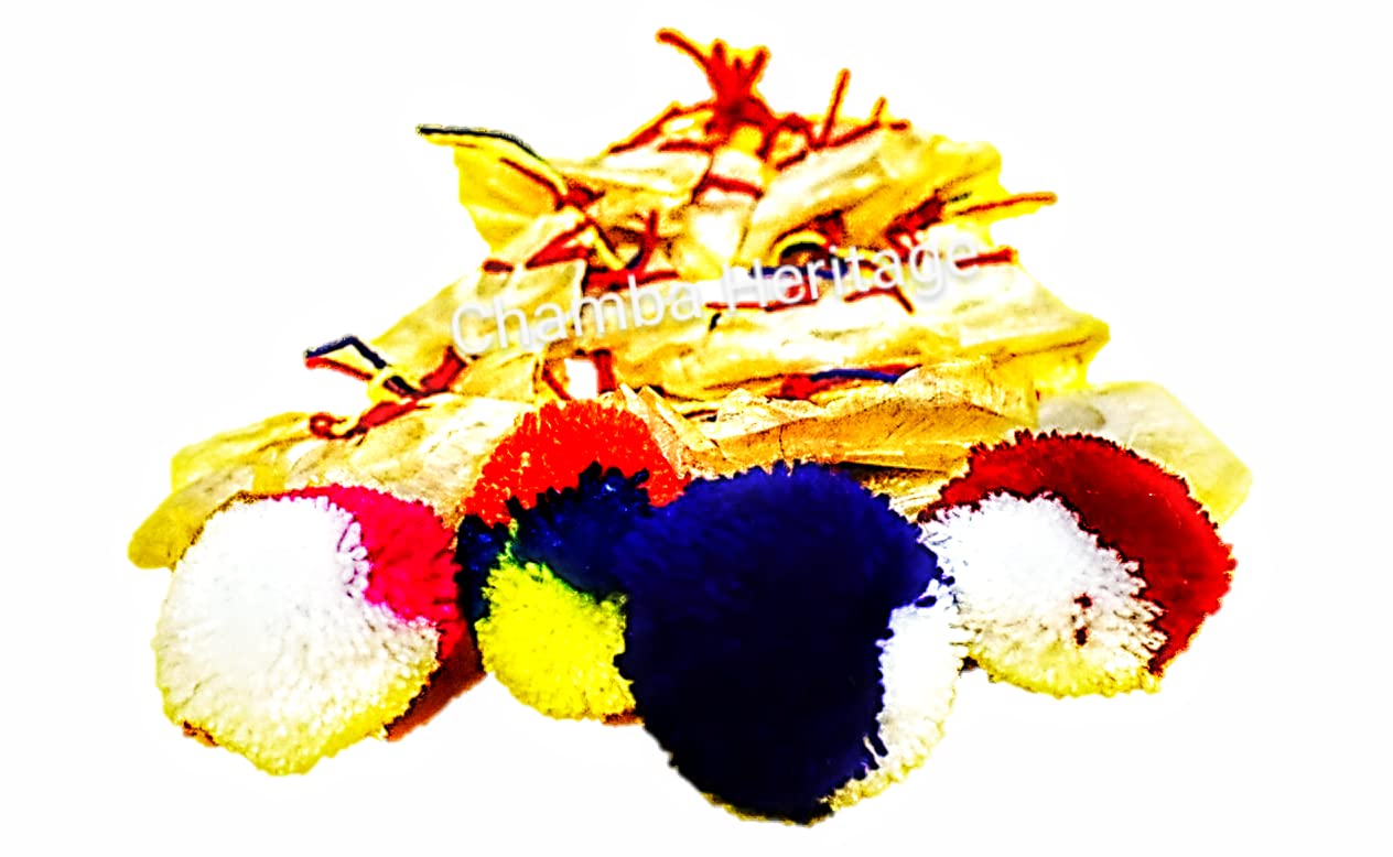 CHAMBA HERITAGE Traditional Handcrafted Attachable Sacred Flowers for Himachali Cap/Pahadi Topi Unisex Multicolour (B0BNJ5WQ3Q) Amazon Price History, Amazon Price Tracker