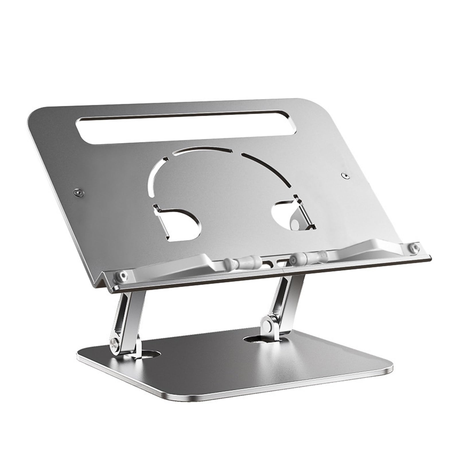 Pieghevole Tablet Stand Supporto di Raffreddamento Staffa Antiscivolo CNC Lega di Alluminio Per Pad Base Telefono