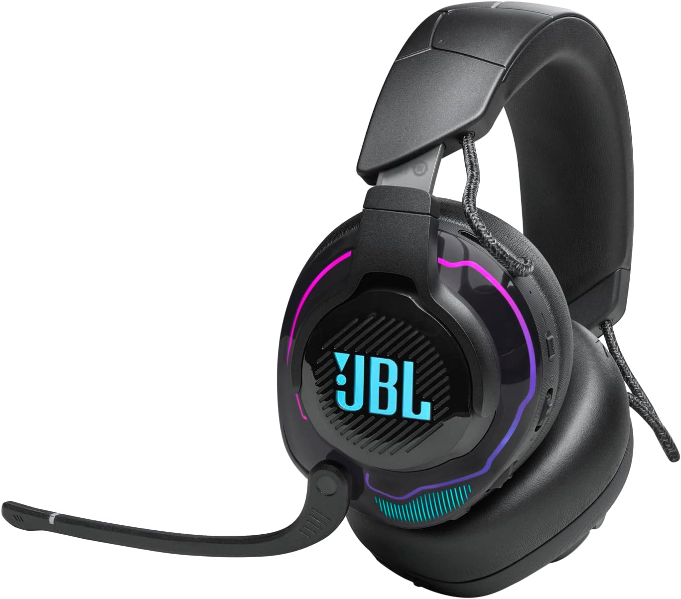 Quantum 910 Wireless Headphones Gaming Over Ear Headset, Black, Large