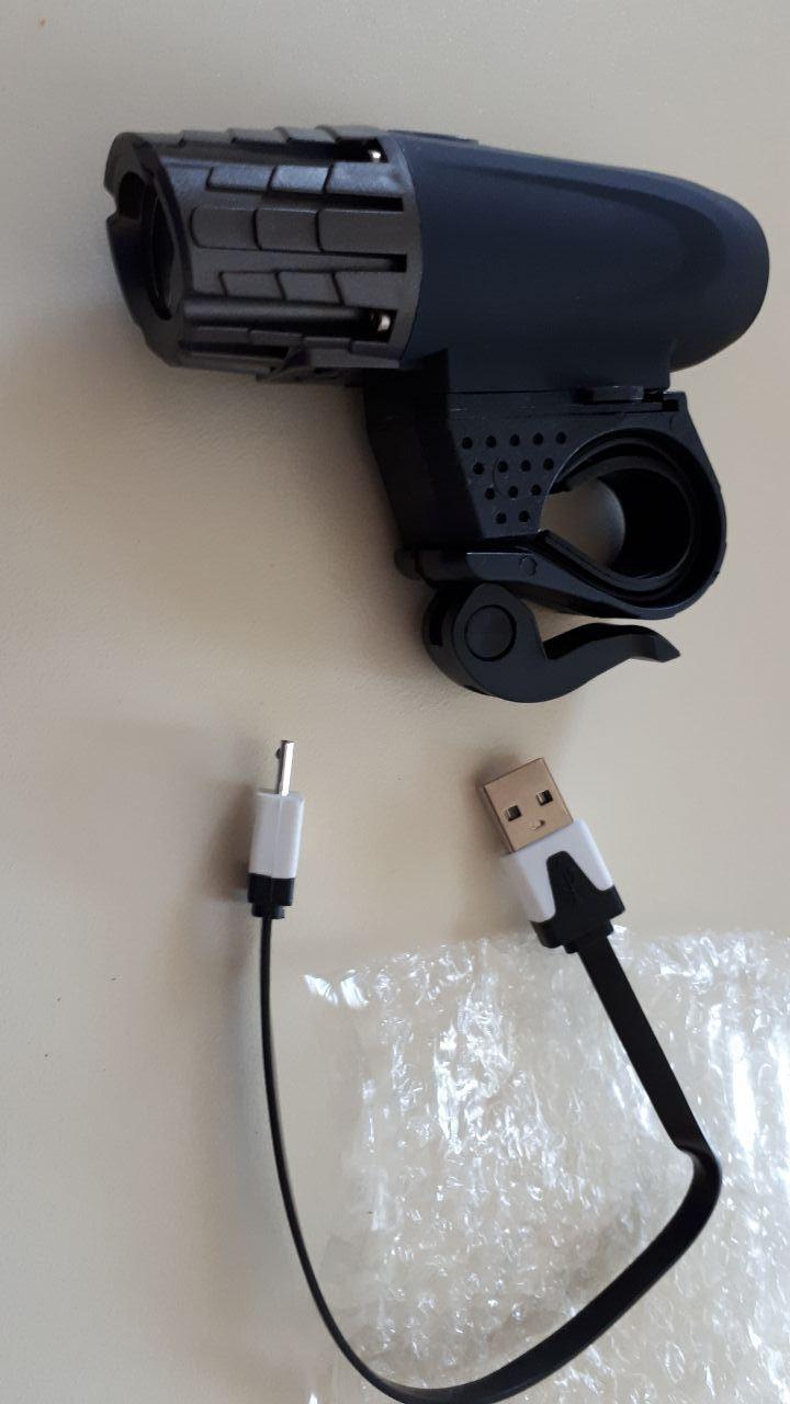 Fanale LED USB Luce Bici Ricaricabile USB - LED Super Luminosa, Impermeabile, Facile Montaggio, Per Guida Notturna Accessori Sicurezza Ciclisti - Foto 2