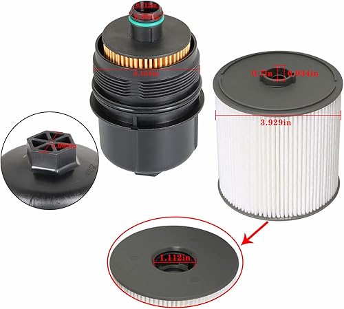 Miniatura 3 de labwork Kit de filtro diesel 68507598AA Reemplazo para 2020-2021 1500 JL 3.0L