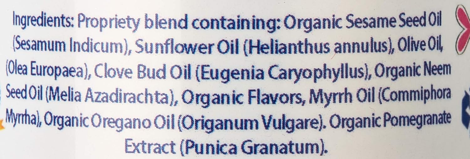 Dale Audrey enjuague bucal ayurvédica tirando, menta, neem con, mirra, aceite de clavo de orégano y - 8 oz (1,5 meses-1 cucharadita)