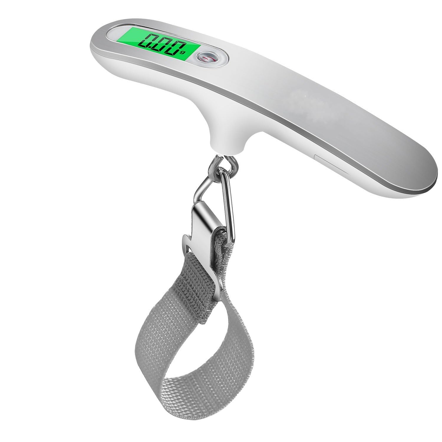 Pivalo Digital Luggage Weighing Scale for Flights 50 Kg Weight Machine Type LED Display & Strain Gauge Sensors (Stainless Steel, 1 Year Warranty)-image-18