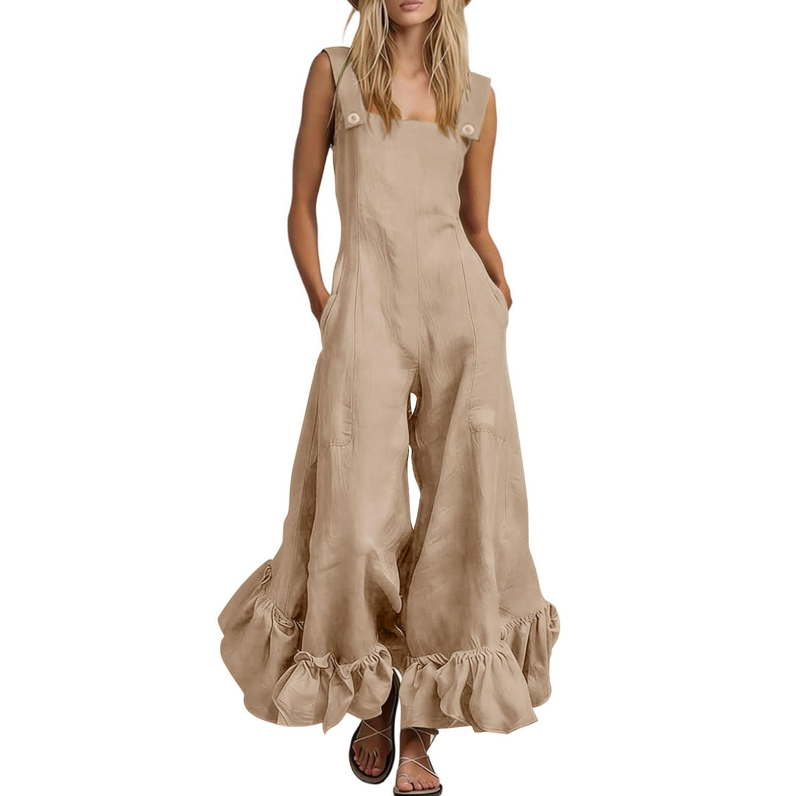 Mono ancho de mujer para combatir el calor con un estilo cómodo informal 7