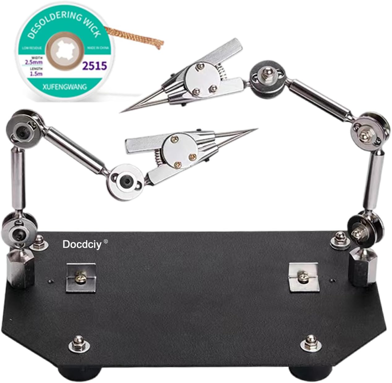 Welding Work Clip, Sturdy Table Clamp for Jewelry Soldering, Small Object Repair, and Precision Welding Fixture for Accurate Work and Observation