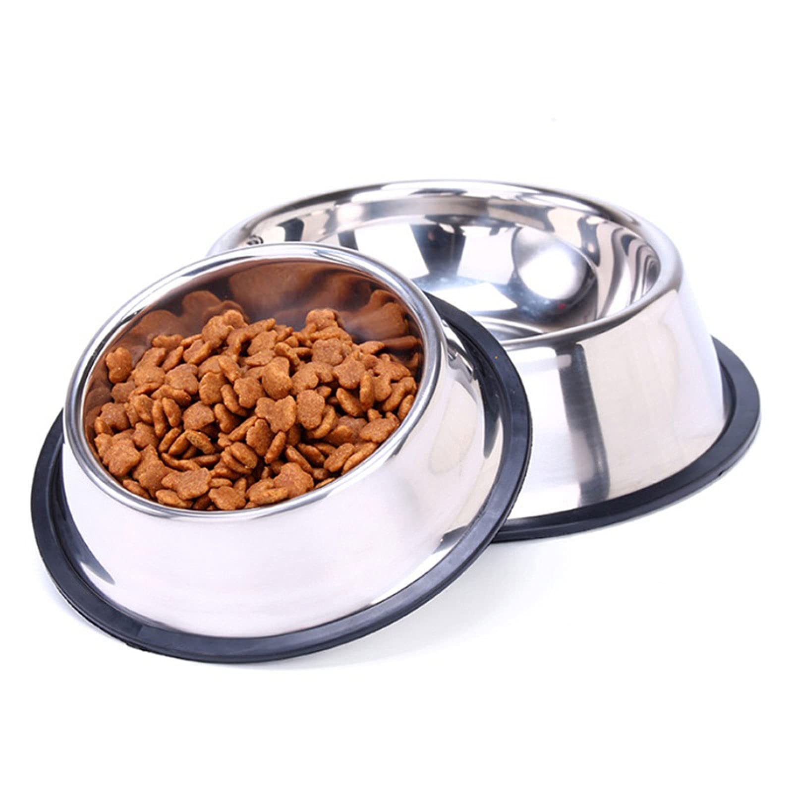 RTHGTFGW Comedero Perro Tazón de fuente de acero inoxidable, tazón de mascotas, utensilios de alimentos for mascotas, alimentación for perros, alimentador de ccat, tazón de alimentación de agua, 1 pie