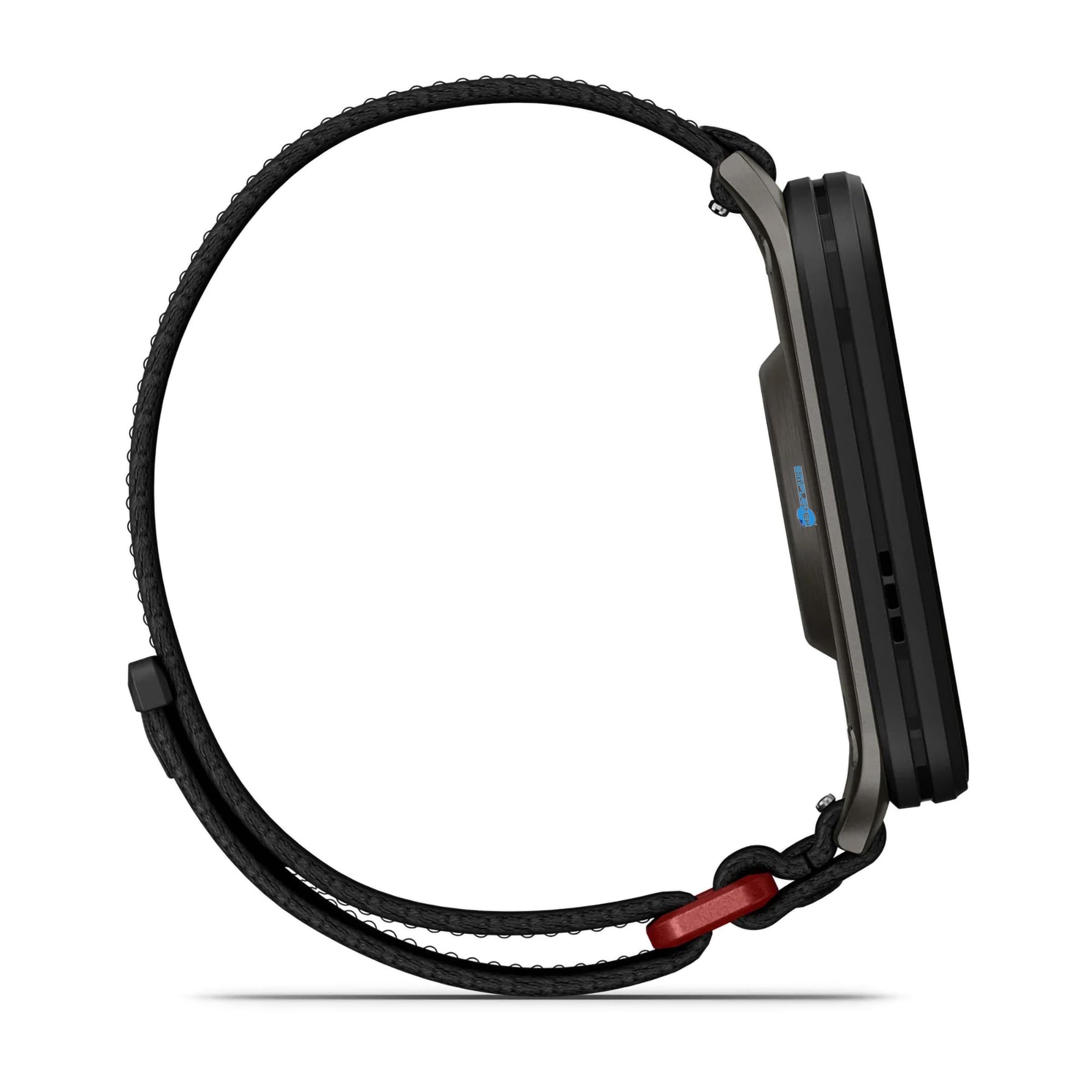 SIMPLETEK - Montre connectée avec écran AMOLED 2", verre saphir noir