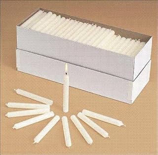 Will & BAUMER Candlelight Service Kit (7240-1) Polar Devotional No.1 Candles, Carton of 250