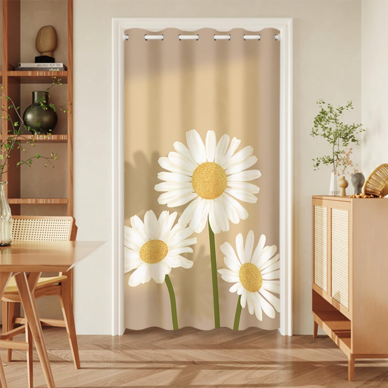 Amazon｜[CSW8DA] 夏 冷気遮断 間仕切り のれん 省エネ対策 インテリア