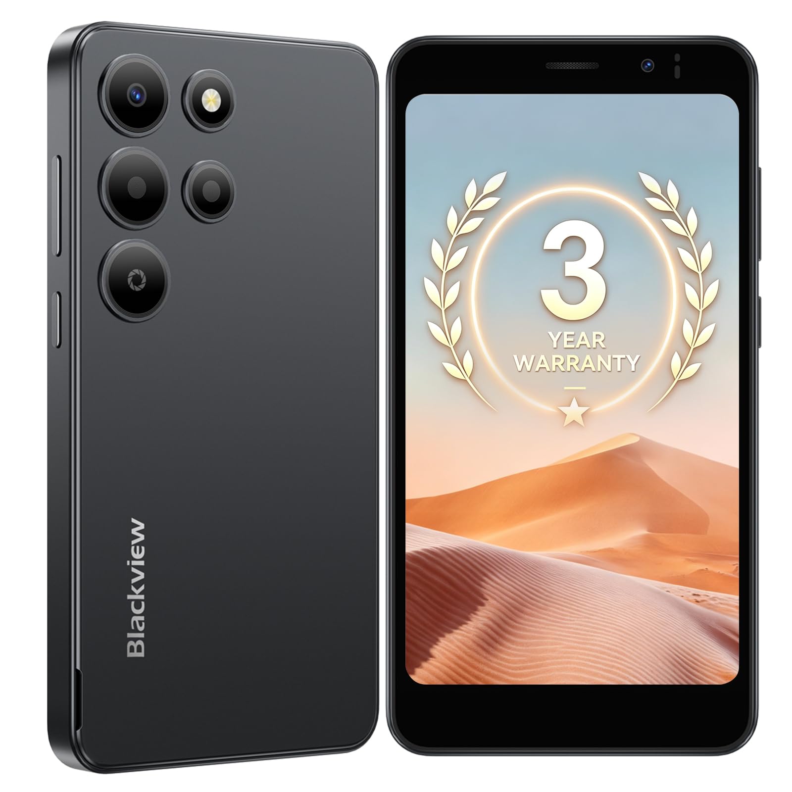 Blackview Wave 2C Android Phones Unlocked, Ultra-Small 5.0" Cheap Android 16 Unlocked Sma…