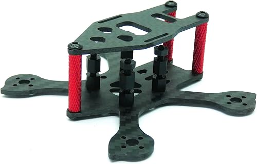 Miniatura 2 de 3.543 in Micro FPV Racing Drone Kit de Marco para Hélices de 2"