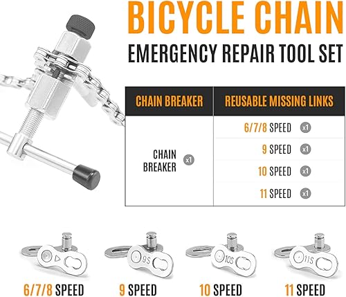 Miniatura 8 de Epessa Bolsa de almacenamiento de bicicleta para ciclismo, bolsa de herramientas de reparación de bicicletas con cremallera sellada para jaula de