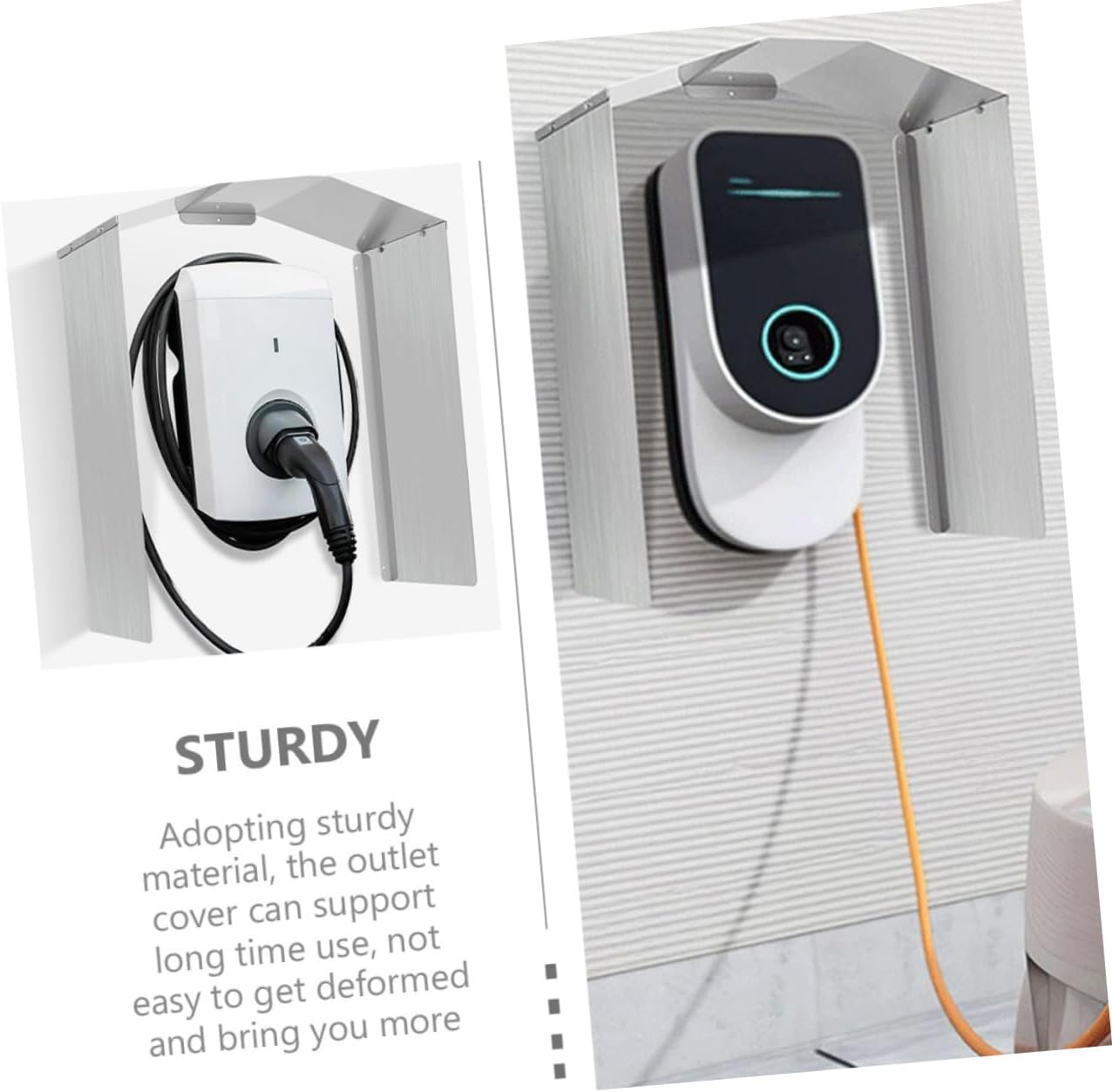 1Set Socket Cover Electric Plug Wall Protector for Outdoor Use Outlet Cover for Home Kitchen and Office for Weather Protection