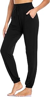 Annenmy Womens Sweatpants with Pockets Lightweight Quick Dry Outdoor Pants Drawstring Pants Women Yoga Casual