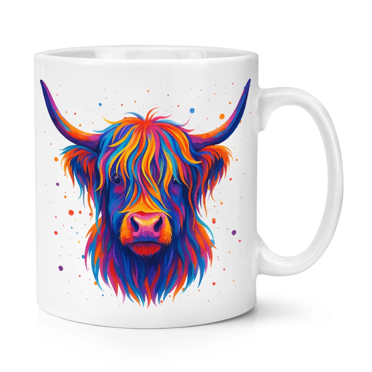 Highland Cow Watercolour 10oz Mug Cup