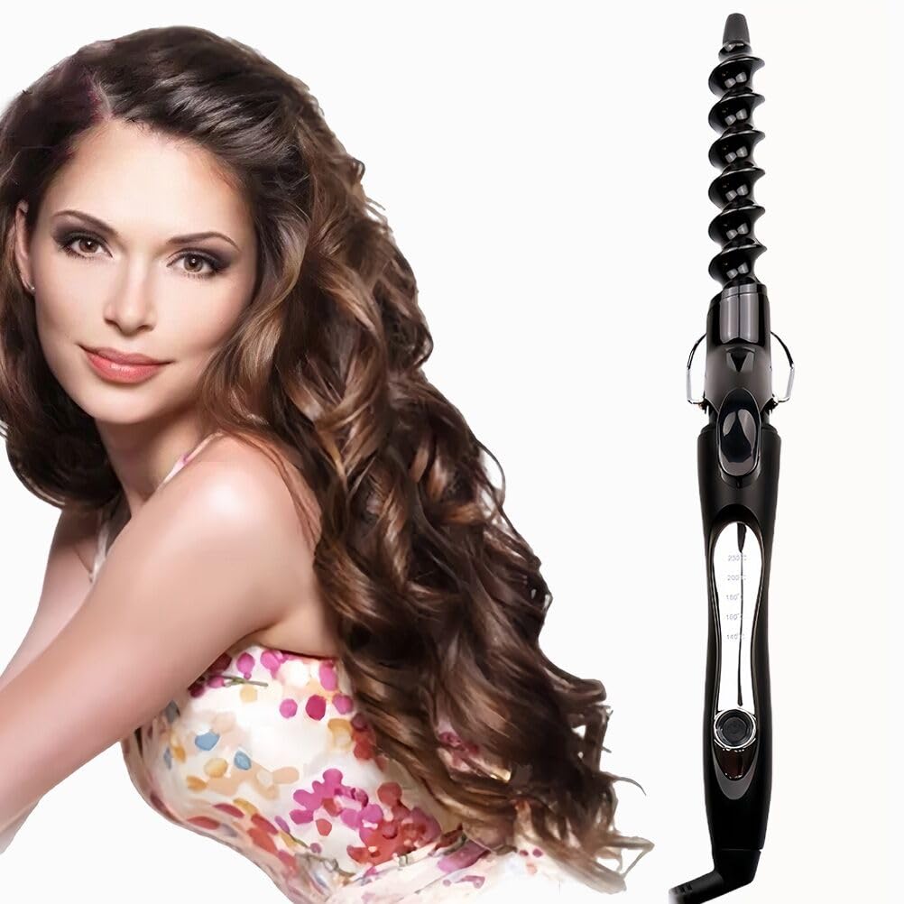 Amazon.com: JINDIN 25mm Curling Iron Spiral Curling Wand for Long