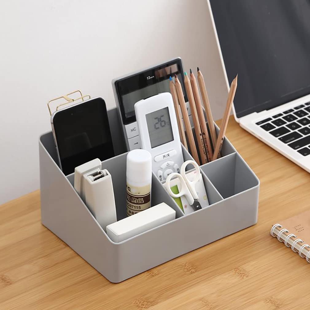 Make-up Organizer Aufbewahrungsfach Für Badezimmer, Schrank Kosmetik Organizer Aufbewahrungshalter, Arbeitsplatte Waschtischvitrine Mit 6 Fächern, Gray