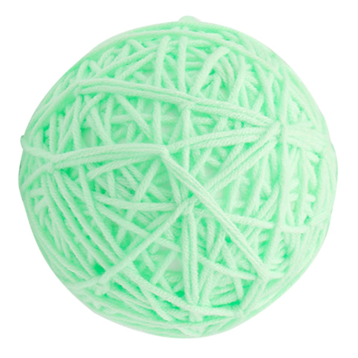 GANAZONO Interactive Cat Scratching Ball Woolen Yarn Ball for Indoor Cats for Exercise and Play Fluorescent