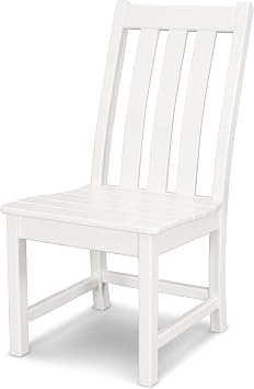 POLYWOOD Vineyard Dining Side Chair White